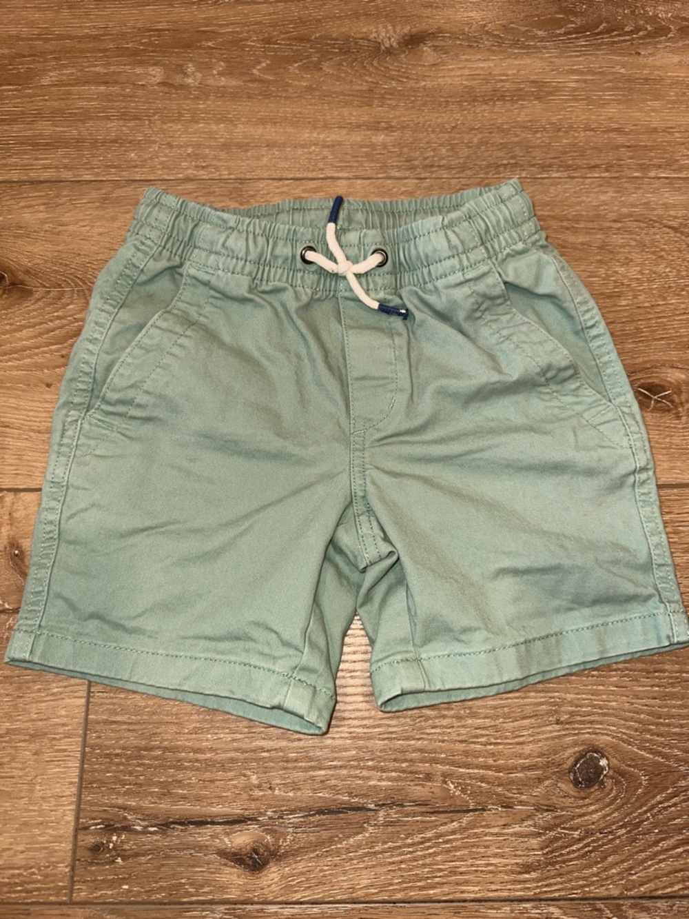 GAP Sage Green Pull-On Shorts with Drawstring Boys S (6/7)